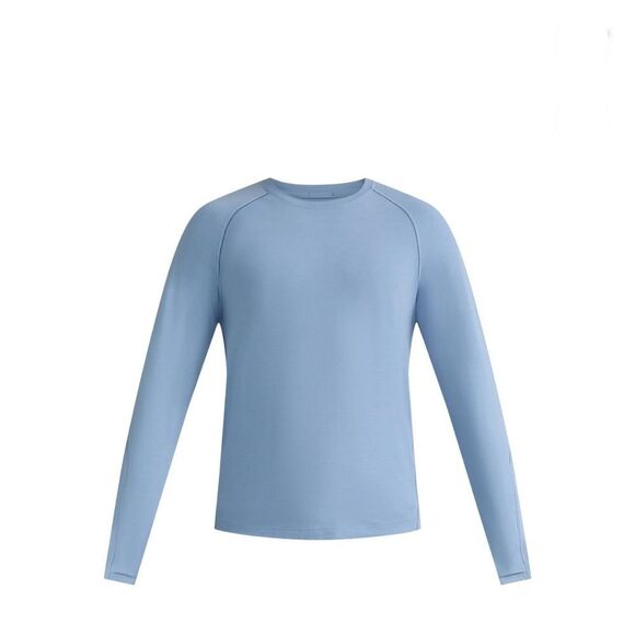 Men's Merino Wool Blend Long Sleeve T-Shirts With UPF50+ 2-Pack Size 2XL - Picture 10 of 10